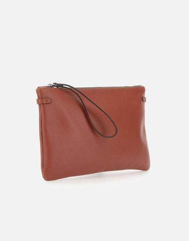 Pochette "Hermy" BS3695 GRNBRICKRED GIANNI CHIARINI 