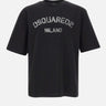 "Loose Fit Tee" S74GD1476 D20020962X DSQUARED2 