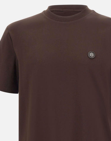 T-shirt con monogramma Double B 50555844 207 BOSS 