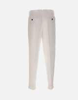 Pantaloni in misto cotone e lino COZTCLZB0CL1 SD61Y010 PT TORINO 