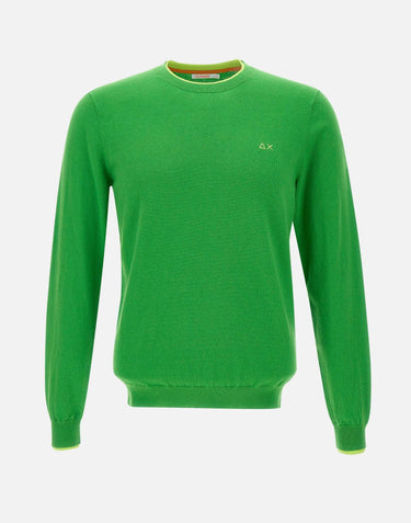 Maglia  in lana e cotone K44125 42 SUN68 