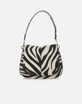 Borsa a spalla "Helena Round" BS12576 CAVINTZEBRABIANCONERO GIANNI CHIARINI 