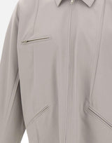 Giacca in misto lana con zip SH0AM0069 M35436858 MM6 MAISON MARGIELA 