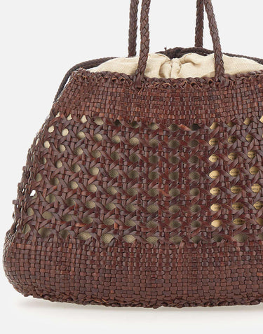 Borsa a mano "Santa Cano" 8881 BRUCIATO DRAGON DIFFUSION 