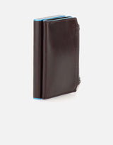 Compact wallet PP5585B2BLR MO PIQUADRO 
