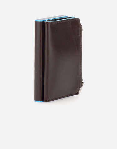 Compact wallet PP5585B2BLR MO PIQUADRO 