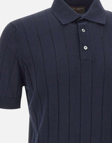 Polo in crepe di cotone PL1MC CR14C890 FILIPPO DE LAURENTIIS 