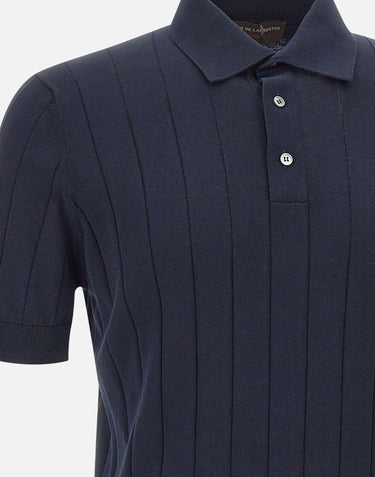 Polo in crepe di cotone PL1MC CR14C890 FILIPPO DE LAURENTIIS 