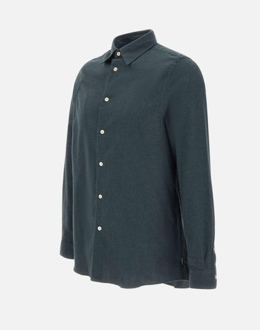 Camicia in twill di flanella M2R687UT22487 37 PS PAUL SMITH 