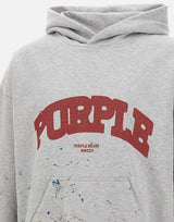Felpa "MWT Fleece" P401 MFGS325HEATHER PURPLE BRAND 