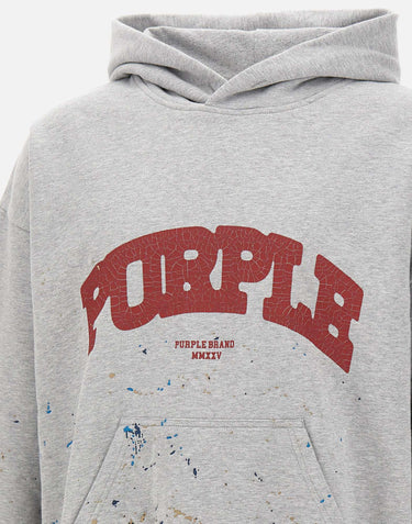 Felpa "MWT Fleece" P401 MFGS325HEATHER PURPLE BRAND 