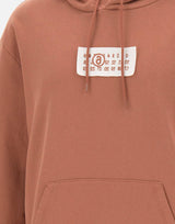 Felpa con cappuccio in jersey SH2GU0034 M25014904 MM6 MAISON MARGIELA 