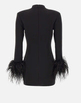 Mini abito "Teide" A0013NER52A NERO TWENTYFOURHAITCH 