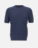 Maglia in misto lino e cotone 57169 18668598 GRAN SASSO 