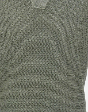 Polo traforata in cotone vintage 301223 025 KANGRA 