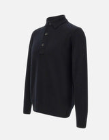 Polo in maglia di lana e cashmere PL3ML WC7R990 FILIPPO DE LAURENTIIS 