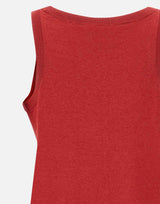 Top smanicato in maglia SP5NT001 4031 KAOS 