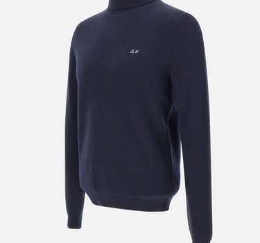 Maglia in lana e cotone K45127 07 SUN68 