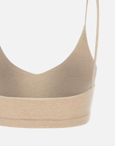 Crop top in misto cashmere F5LAWOKA013 013 LANEUS 