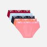 Set cinque slip in cotone stretch EM003792 AF19898M5081 EMPORIO ARMANI 