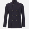 Giacca doppiopetto in twill S10MUC972 18589 MONTECORE 