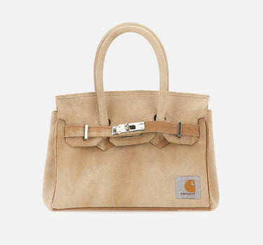 Borsa a mano riciclata 37501 BEIGE ANOTHER CHANCE 