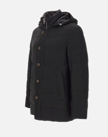 Piumino in lana F09MUCX581 10699 MONTECORE 