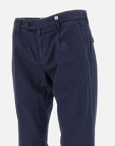 Pantaloni "Zeus P" in cotone e lino 24M19L85 037 MYTHS 