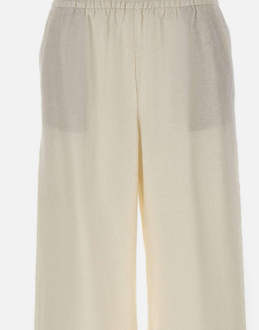 Pantaloni in misto lino con lurex M80PANG12 TES0M06800 ELEVENTY 