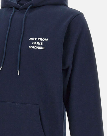 Felpa  " Le Hoodie Slogan" HO162 CO127NY DROLE DE MONSIEUR 