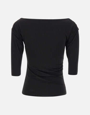 Blusa con arriciature RP1MA001 0001 KAOS 