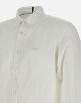 Camicia "H-Roan" in lino 50520283 100 BOSS 