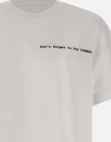 T-shirt in cotone F0236327 1101 ICEBERG 