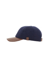 Cappello da Baseball con visiera in pelle N77CPLN15 TES0N0261105 ELEVENTY 