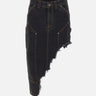Gonna in denim VAQ10S002 BLACK VAQUERA 