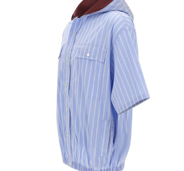 Camicia "Raf Hoodie" DFM06003TS060 AZBRD PDF 