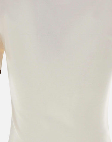 T-shirt "Signature Contrast" 125JTS017JS0203 PILLOWSMOKYBRWN COURREGES 
