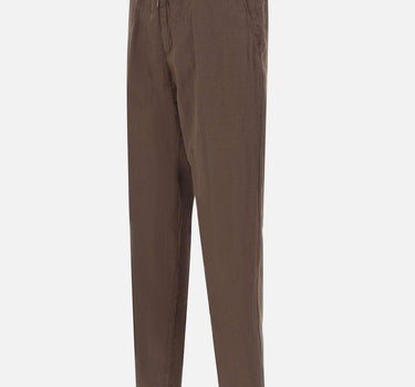 Pantaloni in misto lino con coulisse 26PG1649 82 PERFECTION 