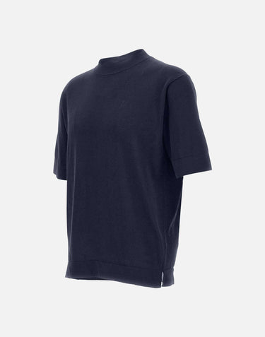 T-shirt "MC Over" in crêpe di cotone TS0MCOV CR14R890 FILIPPO DE LAURENTIIS 