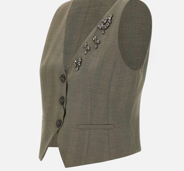 Gilet con cristalli "Cantico" 2523156031200 002 MARELLA 