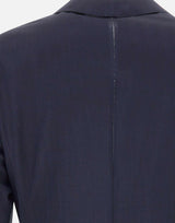 Blazer slim fit in misto lana seersucker 50560825 404 BOSS 