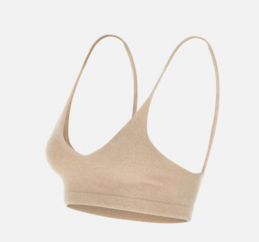 Crop top in misto cashmere F5LAWOKA013 013 LANEUS 