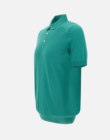 Polo in fresco cotone 57119 20615650 GRAN SASSO 