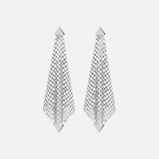 "Flow earrings mesh" 19ABB0038MET042 P040 RABANNE 