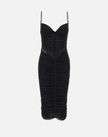 Abito in tulle 4A383A N0990 BLUMARINE 