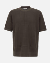 Maglia girocollo in cotone punto alverare 301521 170 KANGRA 