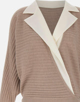 Maglia aperta in lana e cashmere CF5316MS019 C3763 LIU-JO 