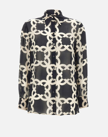 Camicia in viscosa 5155P200217N 001 ELENA MIRO' 
