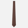 Cravatta in seta con motivo floreale UCRVKRC01M9008 001 KITON 