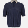 Polo in misto lino M76POLM01 MAG0M0591101 ELEVENTY 